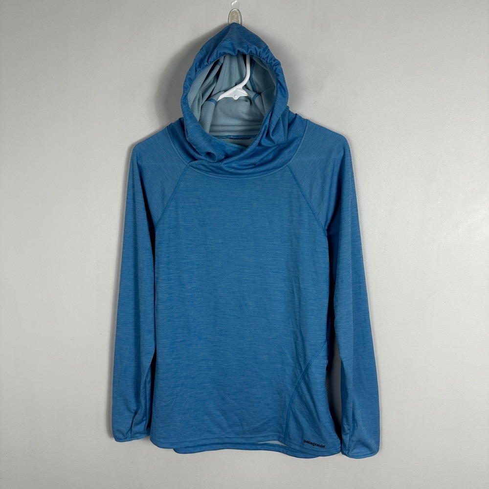 Patagonia Sunshade Hoodie Blue Womens‎ Size Small Hoodie Sun Protection Hiking